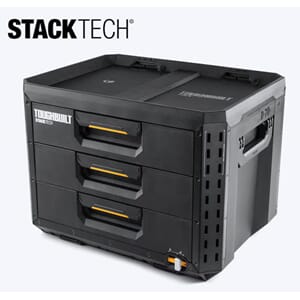 StackTech XL 3-Drawer tool box